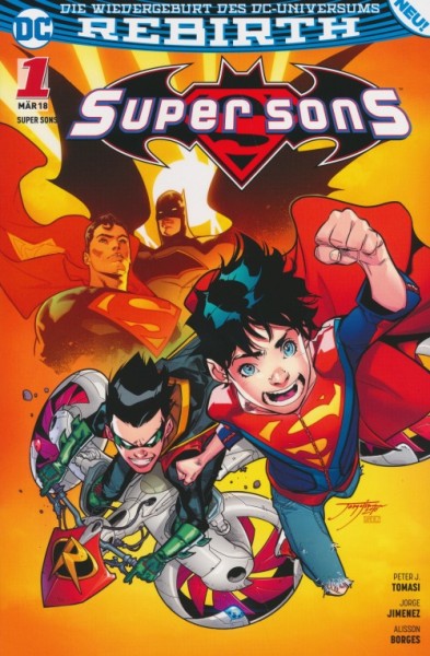 Super Sons (Panini, Br., 2018) Nr. 1-3