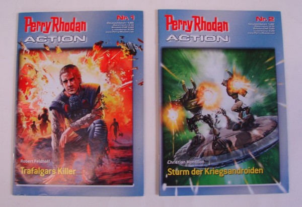 Perry Rhodan Action (Moewig) Nr. 1-36 kpl. (Z1)