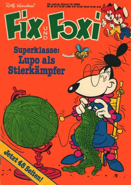 Fix und Foxi (Pabel, Gb.) 28. Jahrgang Nr. 1-52 kpl. (Z1-2)