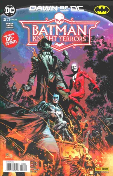 Batman: Knight Terrors (Panini, Gb.) Nr. 1-4 kpl. (Z1-2)