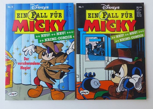 Fall für Micky (Ehapa, Tb.) Nr. 1-26 kpl. (Z0-2)