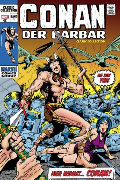 Conan der Barbar Classic Collection (Panini, B., 2019) Nr. 1-10 zus. (Z1-)