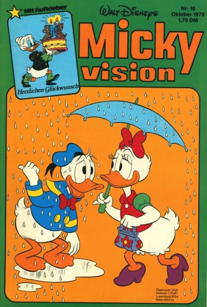 Mickyvision (Walt Disney's) (Ehapa, Gb.) Jhg. 1979 Nr. 1-12 kpl. (Z1-2)