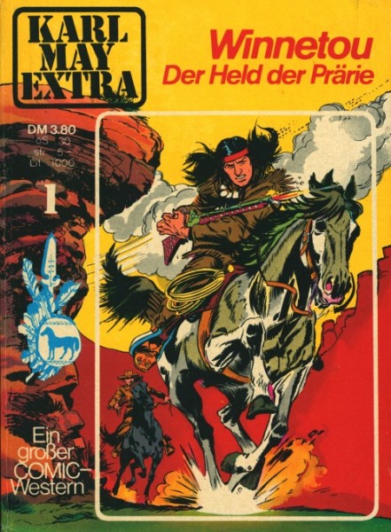 Karl May Extra (Gevacur, Tb.) Nr. 1-4 kpl. (Z3)