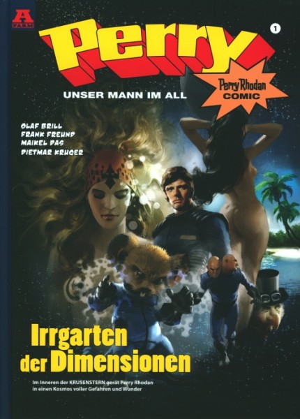 Perry - Unser Mann im All (Alligator, B., 2016) Neuauflage Nr. 1+2 kpl. (Z1)