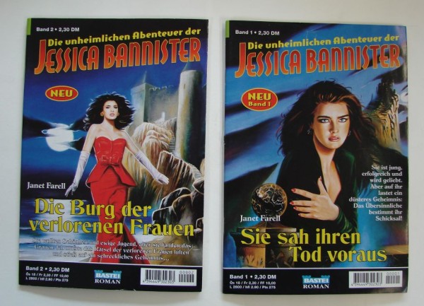 Unheimlichen Abenteuer der Jessica Bannister (Bastei) Nr. 1-44