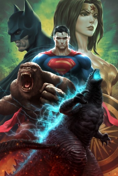 Justice League vs. Godzilla vs. Kong Sammlerecke Variant (10/24)