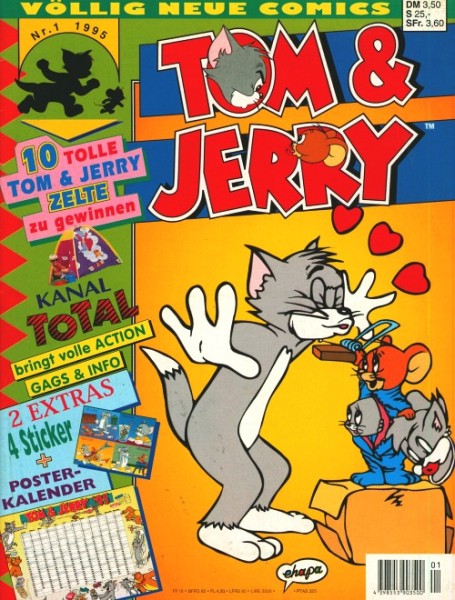 Tom und Jerry (Ehapa, GbÜ) Jahrgang 1995 Nr. 1-12