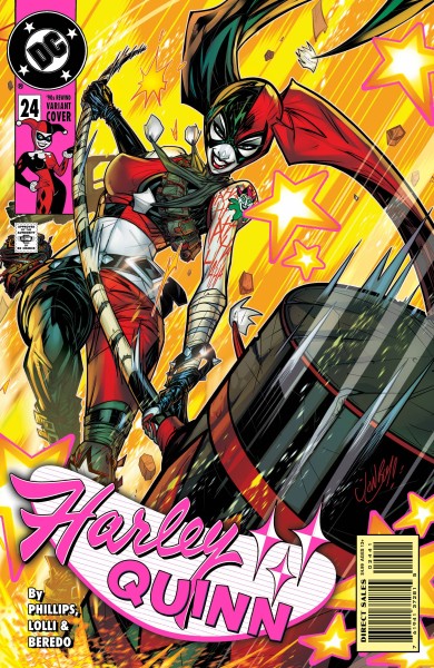 Harley Quinn (2021) '90s Month Variant Cover 24