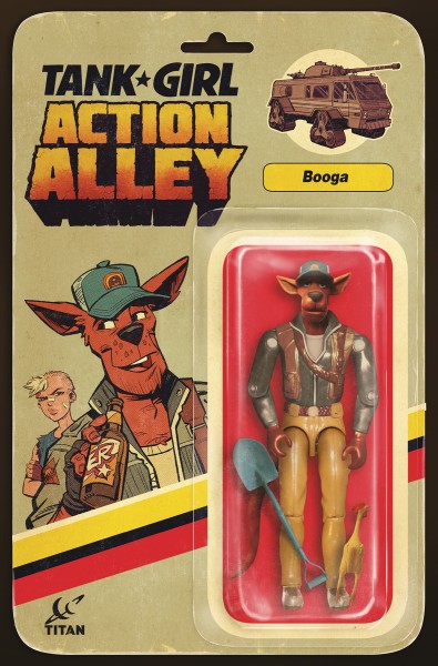 Tank Girl: Action Alley (2018) Action Figure Variant Cover 2