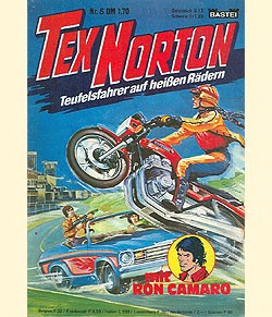 Tex Norton (Bastei, Gb.) Nr. 1-22 kpl. (Z2)