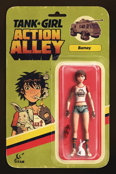 Tank Girl: Action Alley (2018) Action Figure Variant Cover 3