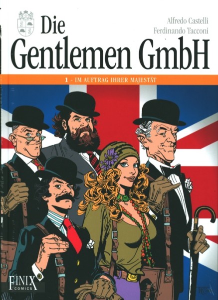 Gentlemen GmbH (Finix, B.) Nr. 1-4 zus. (Z1)