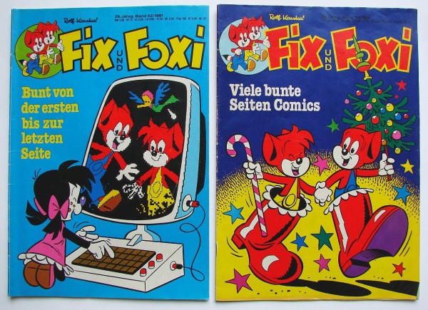 Fix und Foxi (Pabel, Gb.) 29. Jahrgang Nr. 1-53 kpl. (Z2)