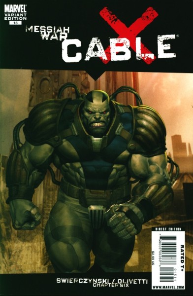 Cable (2008) Ariel Olivetti Variant Cover 15