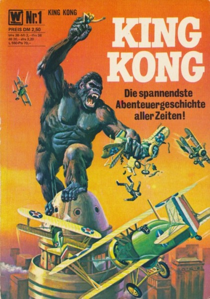 King Kong (BSV, Br.) div. Auflage Nr. 1