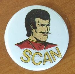 Scan Anstecknadel/Button