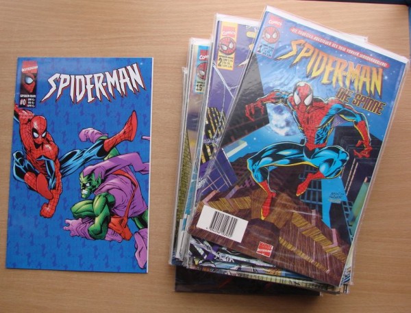 Spider-Man (Marvel, Gb, 1997) Nr. 0,1-47 kpl. (Z1)