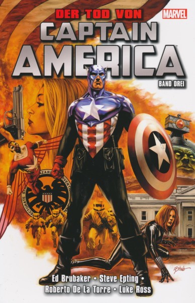 Tod von Captain America (Panini, Br.) Nr. 2,3 (Softcover)