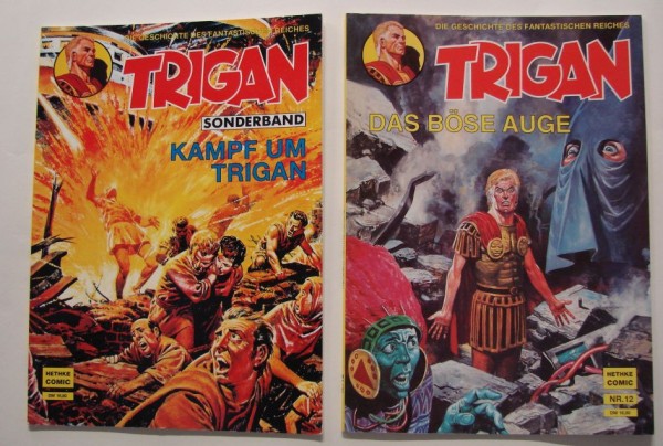 Trigan (Hethke, Br.) Nr. 1-34 kpl. + Sonderband (Z1)