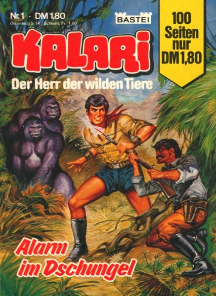 Kalari (Bastei, Tb.) Nr. 1-11 kpl. (Z1)