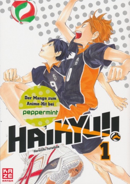 Haikyu (Kaze, Tb.) Nr. 1-20 zus. in 2 Sammelschubern (Z0-2)