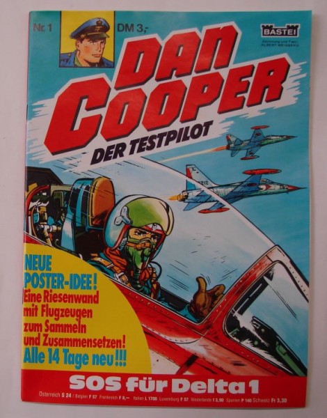 Dan Cooper (Bastei, GbÜ.) Nr. 1-33 kpl. (Z1)