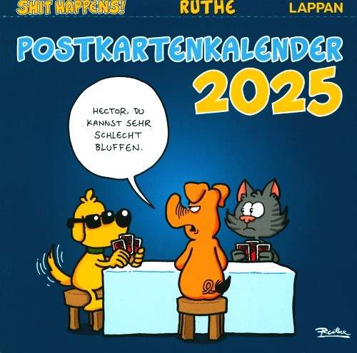 Shit Happens! Postkartenkalender 2025