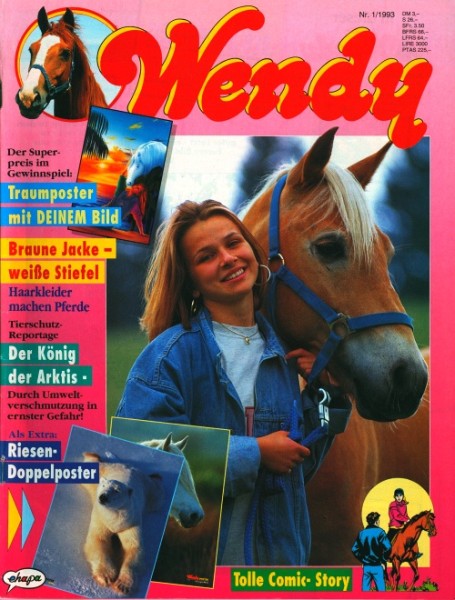 Wendy (Ehapa, GbÜ) Jahrgang 1993 Nr. 1-26