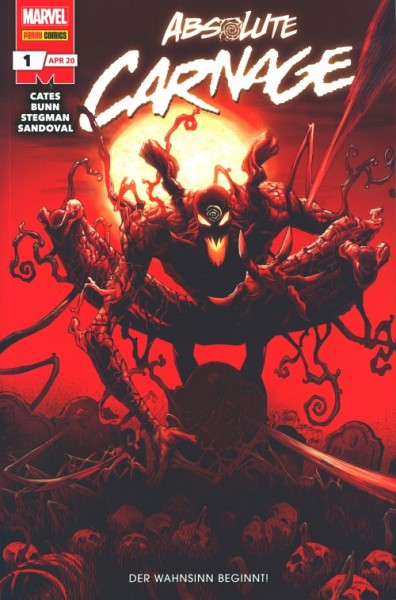 Absolute Carnage (Panini, Br.) Nr. 1-3 kpl. (Z1-)