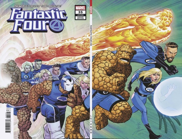 Fantastic Four (2018) John Romita Jr. Variant Cover 35