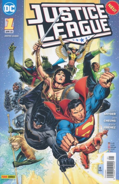 Justice League (Panini, Gb., 2019) Nr. 1-33 kpl. (Z1-2)