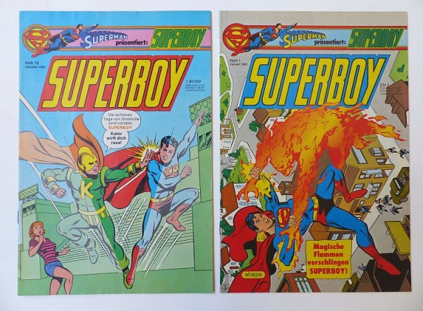 Superboy (Ehapa, Gb.) Jahrgang 1980-1984 kpl. (Z1)