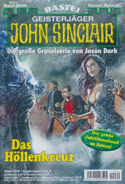 John Sinclair (Bastei) 1. Auflage mit Beilage Nr. 250, 500, 1000, 1071, 1292,2000