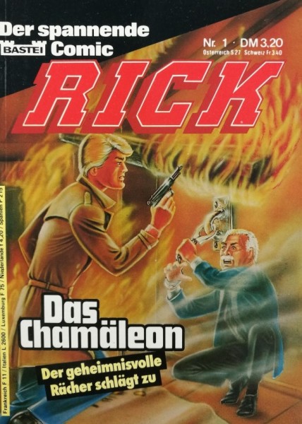 Rick (Bastei, Tb.) Nr. 1-4 kpl. (Z1)