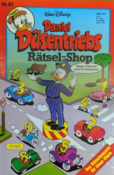 Daniel Düsentriebs Rätsel-Shop (Ehapa, Gb.) Nr. 49-85