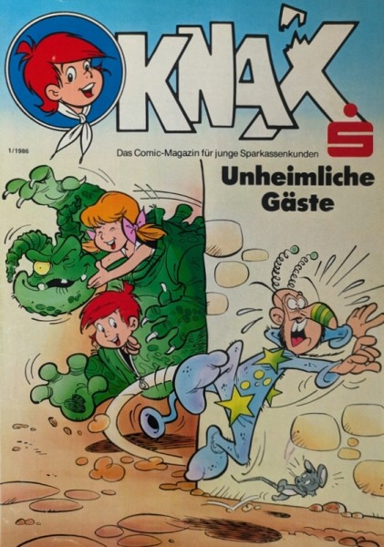 Knax Jahrgang 1986 Nr. 1-6