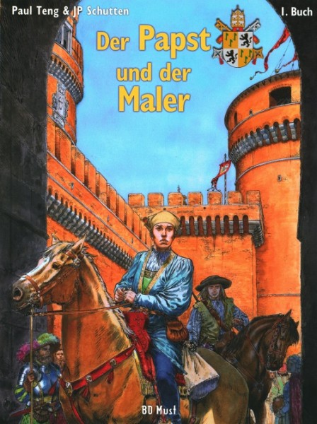 Papst und der Maler (BD Must, B.) Nr. 1+2 kpl. (Z1) + 2 signierte Drucke