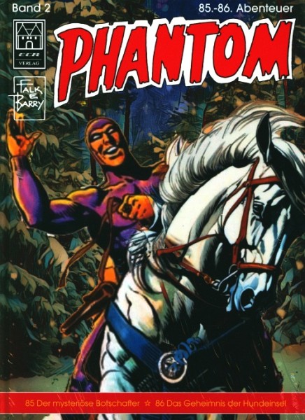 Phantom (ECR, B.) Hardcover Nr. 1,2 (neu)