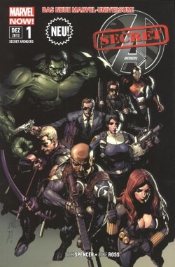 Secret Avengers (Panini, Br., 2013) Nr. 1-3 kpl. (Z1)