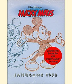 Micky Maus Reprintkassetten (Ehapa, Kassette) Jahrgang 1952-1957 kpl. + Sonderhefte 1-3 kpl. (Z0-2)