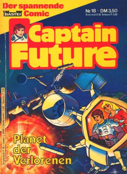 Captain Future (Bastei, Tb.) Nr. 1-18