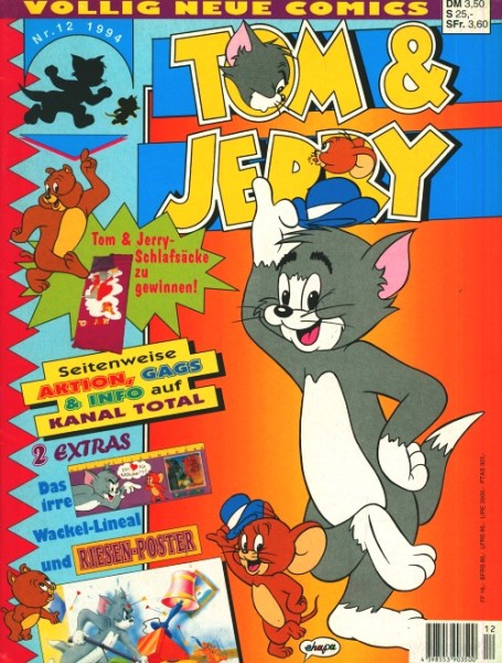 Tom und Jerry (Ehapa, GbÜ) Jahrgang 1994 Nr. 12