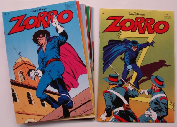 Zorro (Ehapa, Gb.) Jahrgang 1979/80 Nr. 1-12 kpl. (Z1)