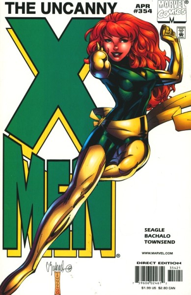 Uncanny X-Men (1981) 1:4 Variant Cover 354