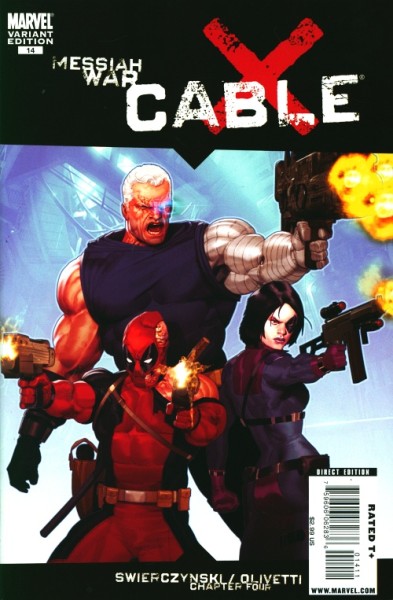 Cable (2008) Ariel Olivetti Variant Cover 14