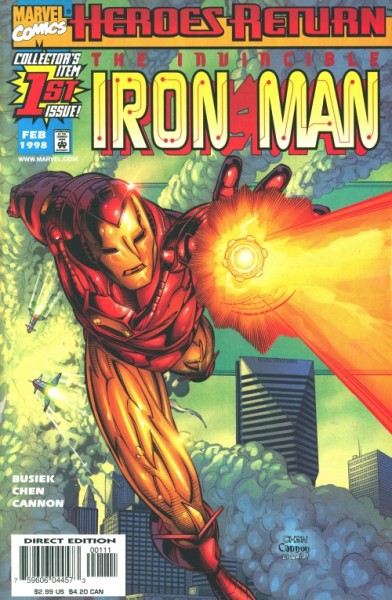 Iron Man Vol. 3 1-21 zus. (Z1)