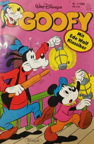 Goofy Magazin (Ehapa, GbÜ./Gb.) Jhrg. 1988 Nr. 1-12 kpl. (Z1-2)