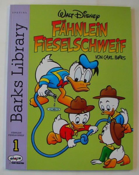 Barks Library Special (Ehapa, Br.) Fähnlein Fieselschweif Nr. 1-7 kpl. (Z1-2)