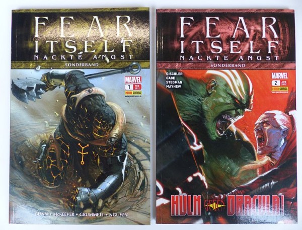 Fear Itself Sonderband (Panini, Br.) Nr. 1-4 kpl. (Z1)